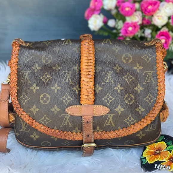 💝 😍handmade custom 🌟Louis Vuitton Saumur 30 - Picture 5 of 17